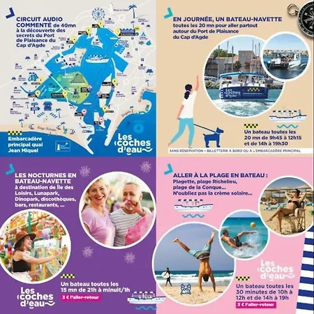 Apartamento Escapade Sur L'ile Des Pecheurs Agde